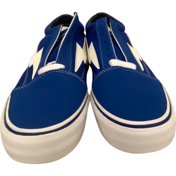Revenge X Storm Ian Connor Sneakers Mens Size 7 Blue Suede Leather Upper NEW
